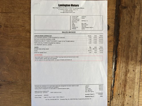 1994 Mercedes-Benz E320 Cabriolet A124 For Sale (picture 266 of 271)