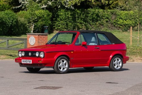 1990 Volkswagen Golf 1.8L 8V GTI Cabriolet Mk1 En venta (imagen 9 de 153)