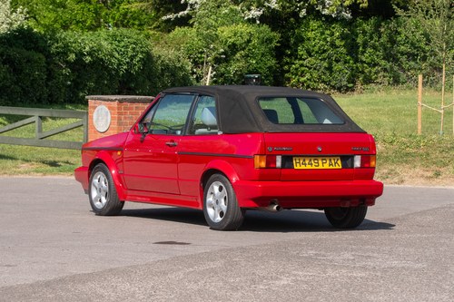 1990 Volkswagen Golf 1.8L 8V GTI Cabriolet Mk1 En venta (imagen 13 de 153)