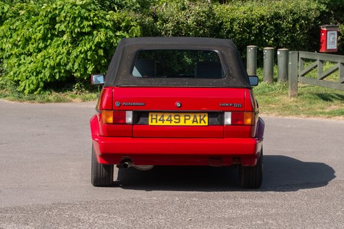 1990 Volkswagen Golf 1.8L 8V GTI Cabriolet Mk1 En venta (imagen 10 de 153)