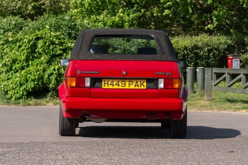 1990 Volkswagen Golf 1.8L 8V GTI Cabriolet Mk1 En venta (imagen 15 de 153)