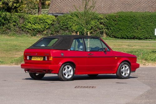 1990 Volkswagen Golf 1.8L 8V GTI Cabriolet Mk1 En venta (imagen 16 de 153)