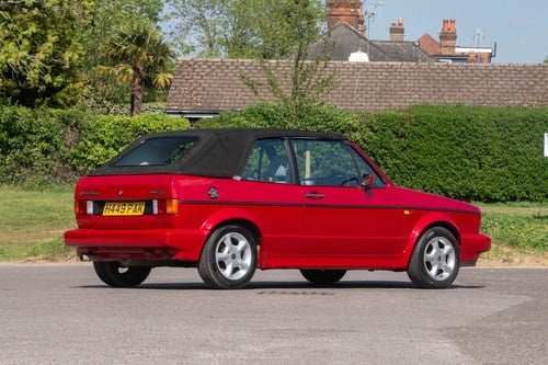 1990 Volkswagen Golf 1.8L 8V GTI Cabriolet Mk1 En venta (imagen 17 de 153)