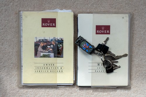1990 Rover Mini Flame Automatic à venda (imagem 172 de 182)