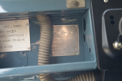 1968 Land Rover Series IIA 88" till salu (bild 60 av 82)