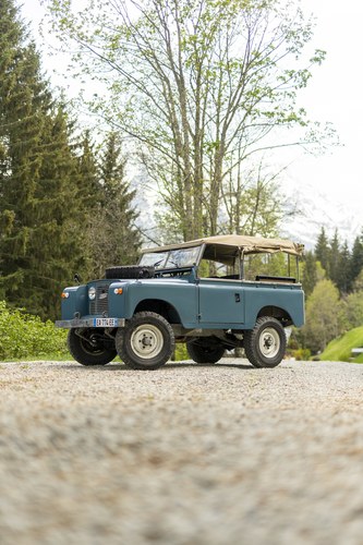 1968 Land Rover Series IIA 88" till salu (bild 78 av 82)
