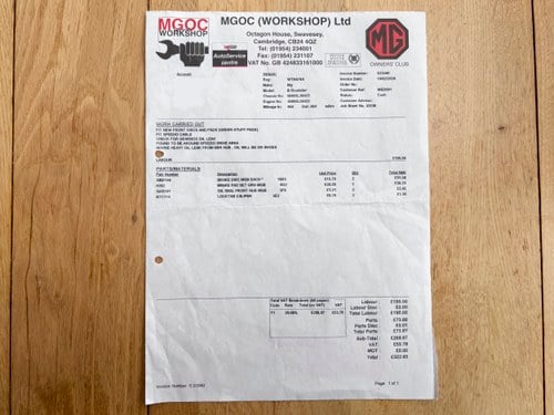 1963 MG B Roadster ‘Pull Handle’ En venta (imagen 189 de 207)