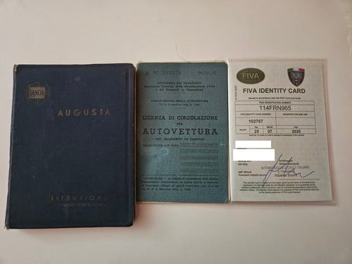 1936 Lancia Augusta In vendita (immagine 56 di 85)
