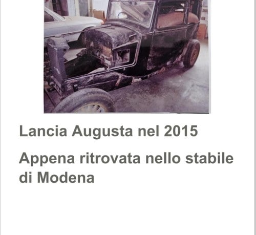 1936 Lancia Augusta In vendita (immagine 58 di 85)