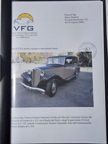 1936 Lancia Augusta In vendita (immagine 61 di 85)