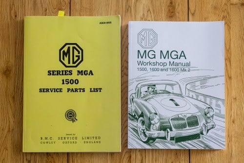 1958 MGA 1500 RHD zum Verkauf (Bild 161 von 164)