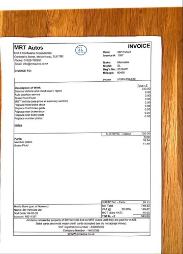 2002 Mercedes-Benz SL500 R230 For Sale (picture 186 of 187)