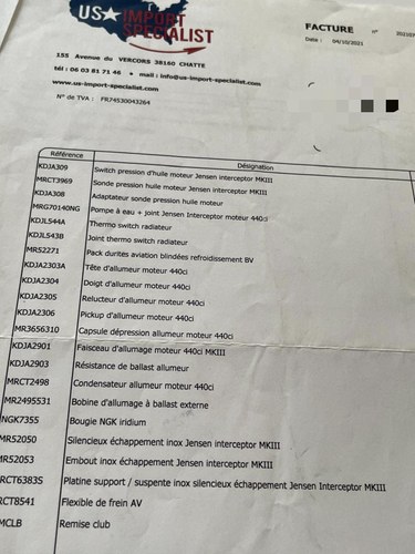 1975 Jensen Interceptor MkIII 7.2L Coupe LHD For Sale (picture 133 of 136)