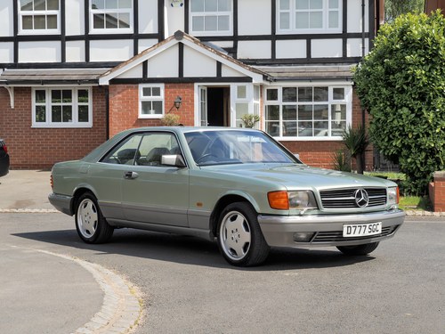 1987 Mercedes-Benz 500SEC C126 zum Verkauf (Bild 4 von 140)