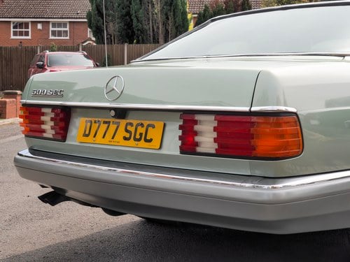 1987 Mercedes-Benz 500SEC C126 zum Verkauf (Bild 62 von 140)