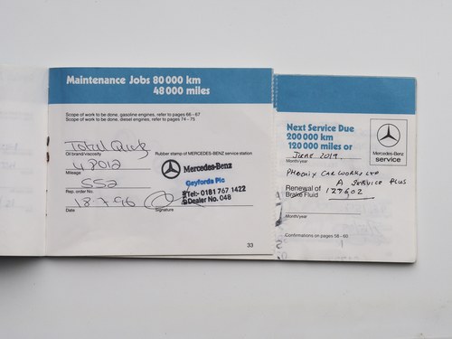 1987 Mercedes-Benz 500SEC C126 zum Verkauf (Bild 119 von 140)