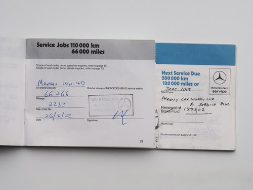 1987 Mercedes-Benz 500SEC C126 zum Verkauf (Bild 122 von 140)