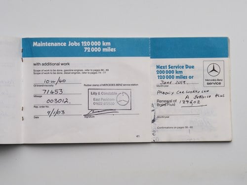 1987 Mercedes-Benz 500SEC C126 zum Verkauf (Bild 123 von 140)