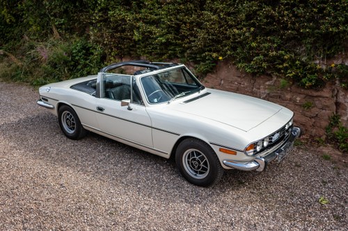 1974 Triumph Stag 3.0 Convertible till salu (bild 5 av 91)