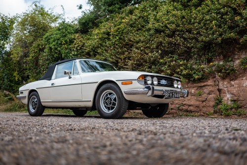 1974 Triumph Stag 3.0 Convertible till salu (bild 6 av 91)