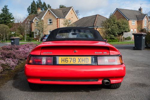 1991 Lotus Elan SE Turbo Series 1 In vendita (immagine 74 di 211)