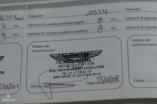 2007 Aston Martin V8 Vantage till salu (bild 137 av 137)