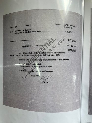 1970 Bentley T1 Mulliner Pard Ward Two Door Saloon à vendre (picture 81 of 165)