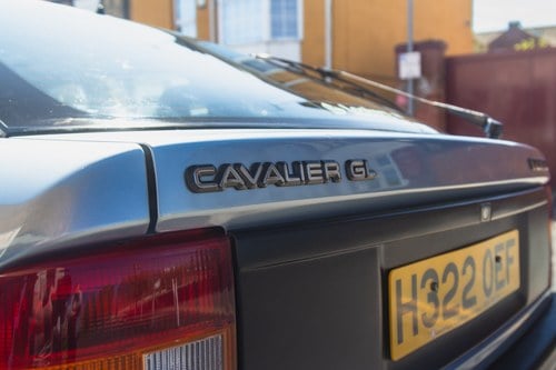 1991 Vauxhall Cavalier 1.6GL Mk3 For Sale (picture 112 of 184)
