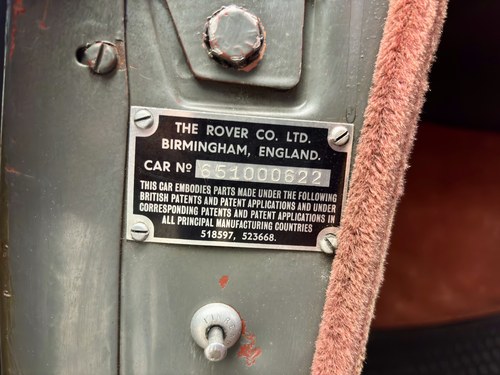 1959 Rover P4 100 En venta (imagen 31 de 139)