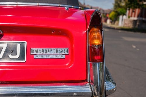 1970 Triumph Herald 13/60 Convertible For Sale (picture 109 of 223)