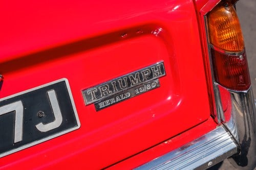 1970 Triumph Herald 13/60 Convertible For Sale (picture 110 of 223)