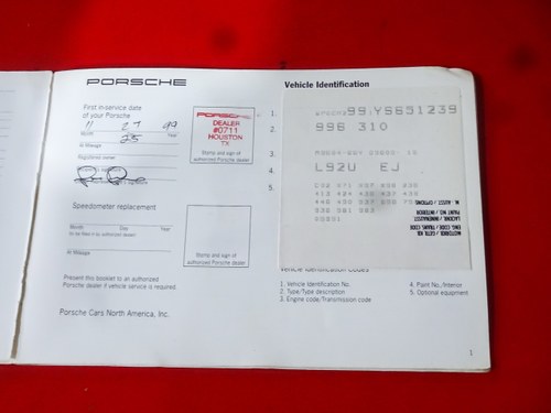 2000 Porsche 996 (911) Carrera Convertible 3,4L Te koop (foto 77 van 83)