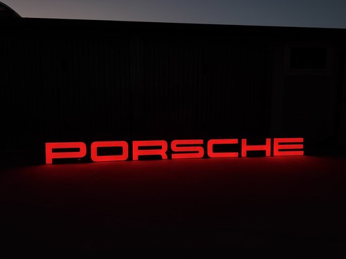 2000-2005 Porsche Dealer Sign For Sale (picture 13 of 20)