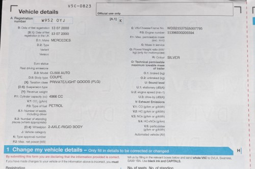 2000 Mercedes-Benz CL500 C215 For Sale (picture 93 of 127)
