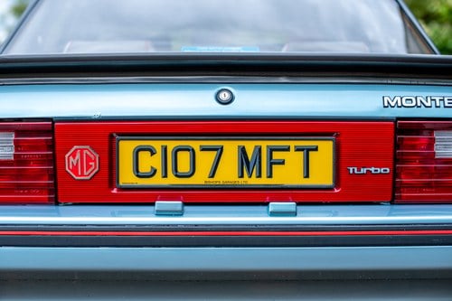 1985 MG Montego Turbo MK1 till salu (bild 113 av 216)