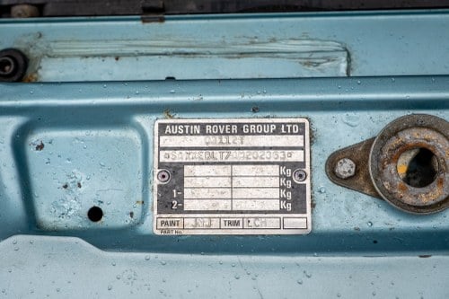 1985 MG Montego Turbo MK1 till salu (bild 163 av 216)