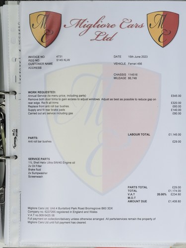 1999 Ferrari 456M GTA till salu (bild 96 av 107)