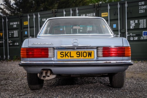 1981 Mercedes-Benz 380SLC C107 till salu (bild 25 av 103)