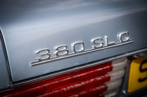 1981 Mercedes-Benz 380SLC C107 till salu (bild 59 av 103)
