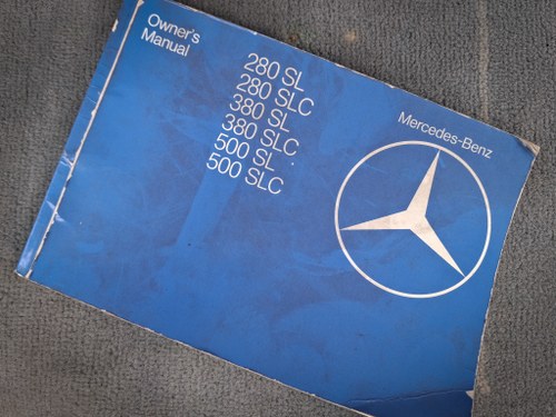 1981 Mercedes-Benz 380SLC C107 till salu (bild 102 av 103)