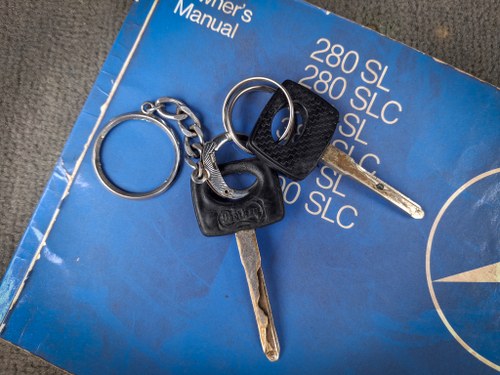 1981 Mercedes-Benz 380SLC C107 till salu (bild 103 av 103)