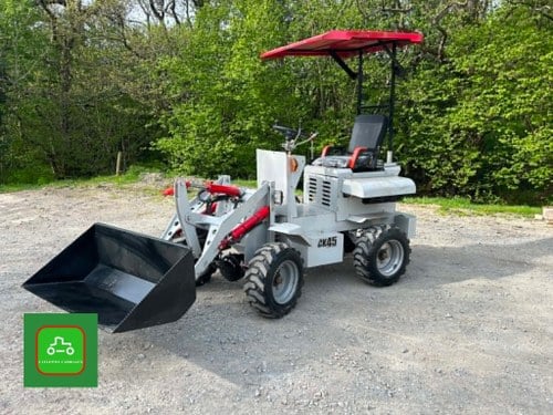 CAPTOK CK45 MINI WHEELED LOADER SELF LEVEL JOYSTICK BUCKET VENDIDO