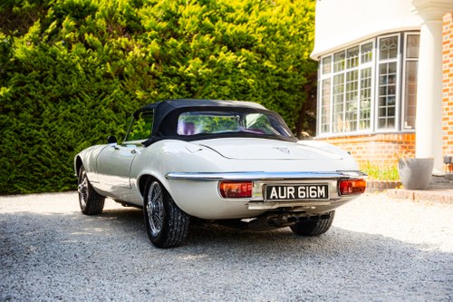1973 Jaguar E-Type 5.3L V12 OTS Series III till salu (bild 21 av 112)