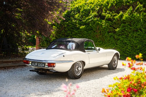 1973 Jaguar E-Type 5.3L V12 OTS Series III till salu (bild 25 av 112)