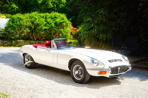 1973 Jaguar E-Type 5.3L V12 OTS Series III till salu (bild 2 av 112)