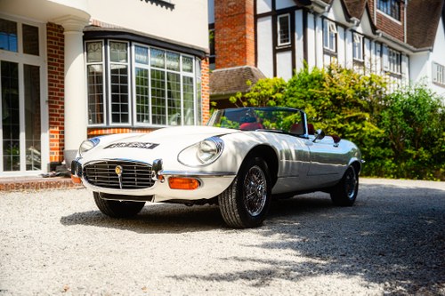 1973 Jaguar E-Type 5.3L V12 OTS Series III till salu (bild 4 av 112)