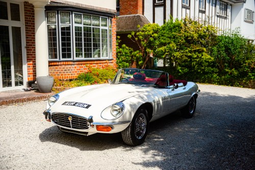 1973 Jaguar E-Type 5.3L V12 OTS Series III till salu (bild 5 av 112)