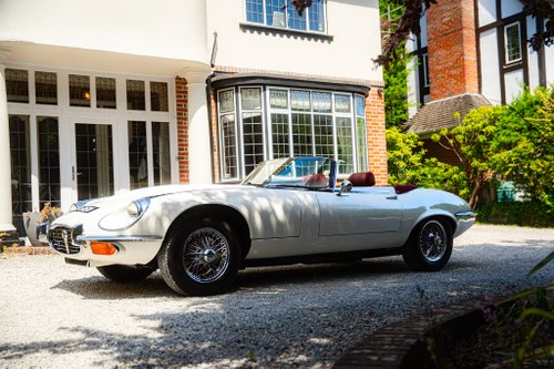 1973 Jaguar E-Type 5.3L V12 OTS Series III till salu (bild 6 av 112)