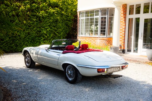 1973 Jaguar E-Type 5.3L V12 OTS Series III till salu (bild 7 av 112)