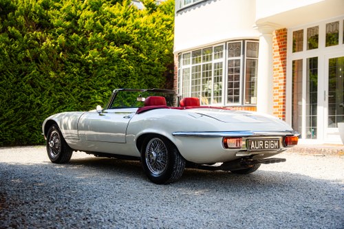 1973 Jaguar E-Type 5.3L V12 OTS Series III till salu (bild 8 av 112)